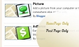 Blogger: Mostrare widget solo in alcune pagine del blog